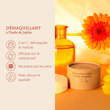 Charger l'image dans la galerie, arguments démaquillant solide à l'huile de jojoba comme avant