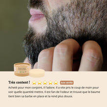 Charger l'image dans la galerie, avis client baume à barbe solide à l'huile de ricin comme avant