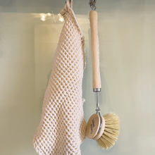 Charger l'image dans la galerie, Brosse à vaisselle rechargeable en bois de hêtre Brosse à vaisselle