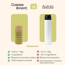 Charger l'image dans la galerie, Concurrent déodorant cédrat et bambou comme avant