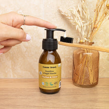 Charger l'image dans la galerie, dentifrice en pate argile blanche citron et charbon comme avant