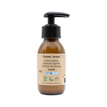Charger l'image dans la galerie, Crème solaire liquide minérale SPF50 - Version 2 1 flacon - 90ml / Vanille Crème solaire SPF50 liquide
