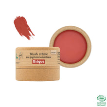 Charger l'image dans la galerie, Blush crème aux pigments minéraux - Version 1 1 pot - 10g / Brique Blush crème