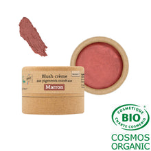 Charger l'image dans la galerie, Blush crème aux pigments minéraux - Version 1 1 pot - 10g / Marron Blush crème
