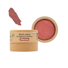 Charger l'image dans la galerie, Présentoir de 16 blushs aux pigments minéraux + 4 testeurs offerts Blush crème