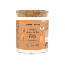 Charger l'image dans la galerie, Bougie à la cire de soja - Version 1
