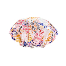 Charger l'image dans la galerie, Bonnet de douche en coton - Version 1 Adulte / Jardin bohème Bonnet de douche en coton