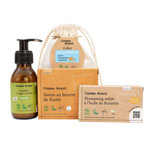 Charger l'image dans la galerie, Coffret Les Essentiels #1 - Savon - Shampoing - Dentifrice Coffret Maquillage