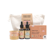 Charger l'image dans la galerie, Routine de soin pour les peaux matures avec 4 produits cosmétiques comme avant fabriqués près de marseille