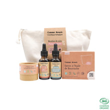 Charger l'image dans la galerie, Routine de soin pour les peaux matures avec 4 produits cosmétiques comme avant fabriqués près de marseille