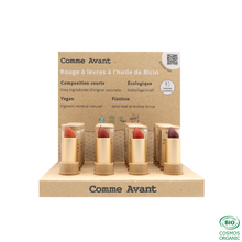 Charger l'image dans la galerie, Présentoir de rouges à lèvres + testeurs 16 rouge à lèvres foncés + 4 testeurs Rouge à lèvres