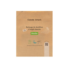 Charger l'image dans la galerie, Dentifrice en pâte à la menthe - Version 2 1 recharge de dentifrice - 180ml Dentifrice en pâte à la menthe