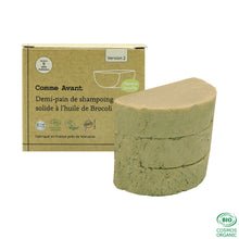 Charger l'image dans la galerie, Shampoing Solide À L’huile De Brocoli (Cheveux Abîmes/Bouclés) - Version 2 Demi - Pain