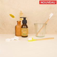 Charger l'image dans la galerie, Brosse à dents en bois rechargeable Brosse à dents en bois rechargeable