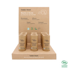 Charger l'image dans la galerie, Présentoir De 12 Baumes À Lèvres Au Beurre Karité Baume