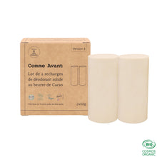 Charger l'image dans la galerie, Déodorant Solide Au Beurre De Cacao - Version 3 Lot 2 Recharges