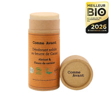 Charger l'image dans la galerie, Déodorant Solide Abricot & Fleurs De Cerisier - Version 3 1 Déodorant 60G Naturel Citron Bergamote