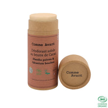 Charger l'image dans la galerie, Déodorant Solide Géranium Bourbon & Menthe Poivrée - Version 3 1 Déodorant 60G Naturel Géranium