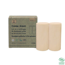 Charger l'image dans la galerie, Déodorant Solide Eucalyptus & Pin Sylvestre - Version 3 Lot De 2 Recharges Naturel Eucalyptus Pin