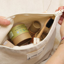 Charger l'image dans la galerie, Pochette de Toilette en coton bio Trousse
