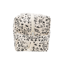Charger l'image dans la galerie, Trousse de Toilette Fleurie en coton bio Coffret Cadeau