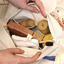 Charger l'image dans la galerie, Trousse de Toilette Marseille en coton bio Trousse
