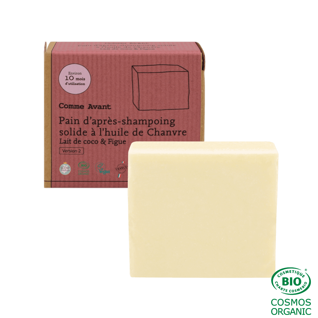 Après - Shampoing Solide À L’huile De Chanvre - Parfum Figue & Lait Coco Version 2 Pain