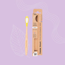 Charger l&#39;image dans la galerie, Brosse à dents en bois rechargeable Brosse à dents en bois rechargeable
