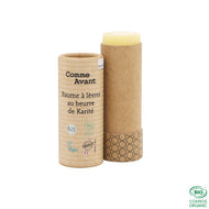 Baume à lèvres au beurre de karité Version 2 Brut sans parfum Crème