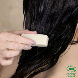 Pain d'après-shampoing à l'huile de chanvre - parfum figue & lait de coco - Version 2