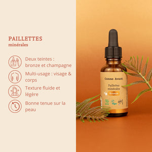 Paillettes minérales - Version 1
