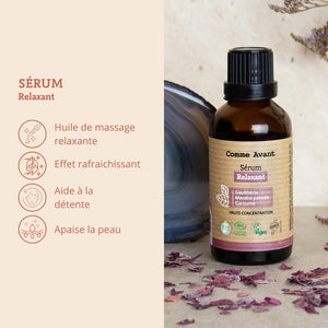 arguments sérum relaxant comme avant