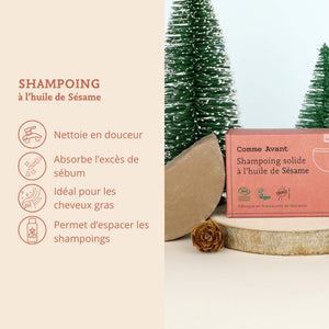 Arguments shampoing sesame comme avant