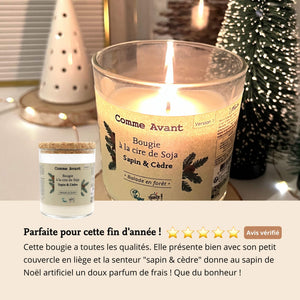 avis client bougie parfumée comme avant