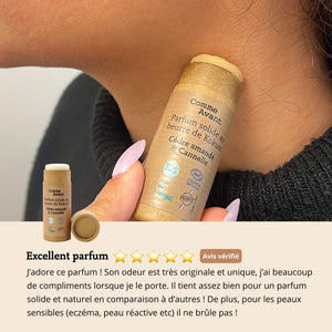 avis client parfum solide boisé comme avant