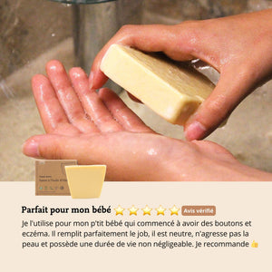 Avis savon à l'huile d'olive comme avant