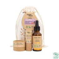 Coffret Maquillage #2 - Blush Corail - RAL Prune - Paillettes Bronze Coffret Maquillage