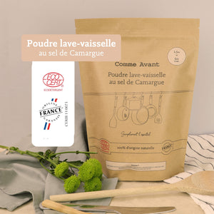 labels poudre lave-vaisselle comme avant