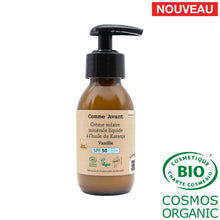 Charger l'image dans la galerie, Crème solaire liquide minérale SPF50 - Version 2 1 flacon - 90ml / Vanille Crème solaire SPF50 liquide
