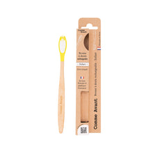 Charger l&#39;image dans la galerie, Brosse à dents en bois rechargeable Brosse à dents Enfant - Extra-souple Brosse à dents en bois rechargeable
