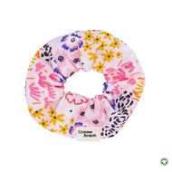 Chouchou cheveux en coton - Version 1 Grand format / Jardin bohème Chouchou en coton