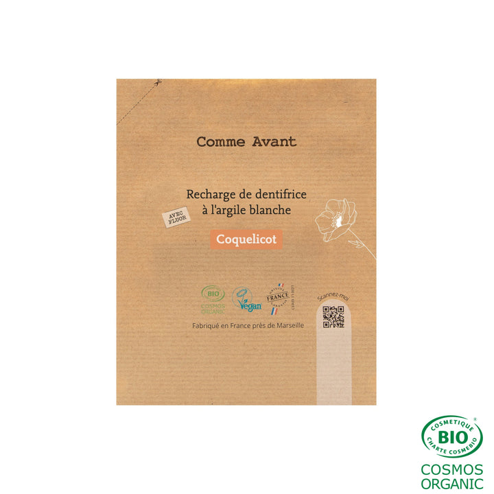 Recharge dentifrice