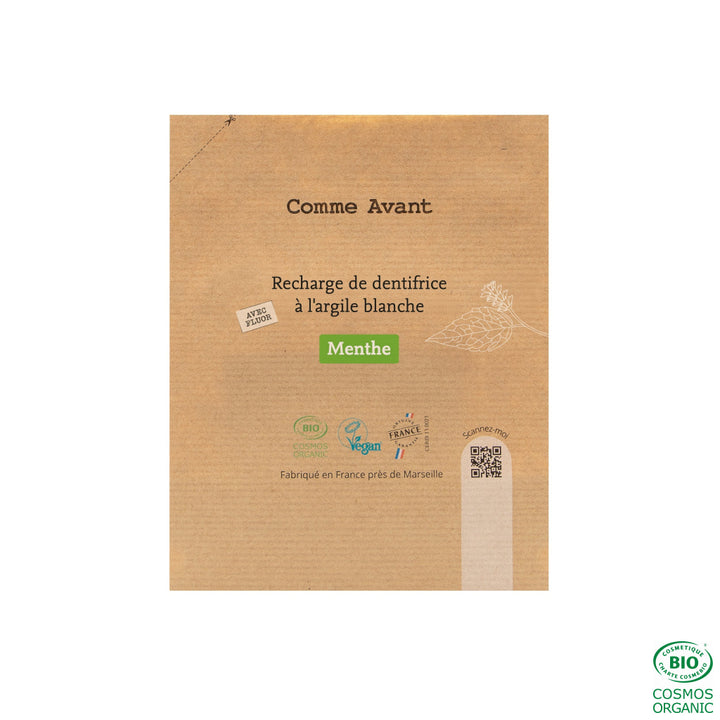 Recharge dentifrice