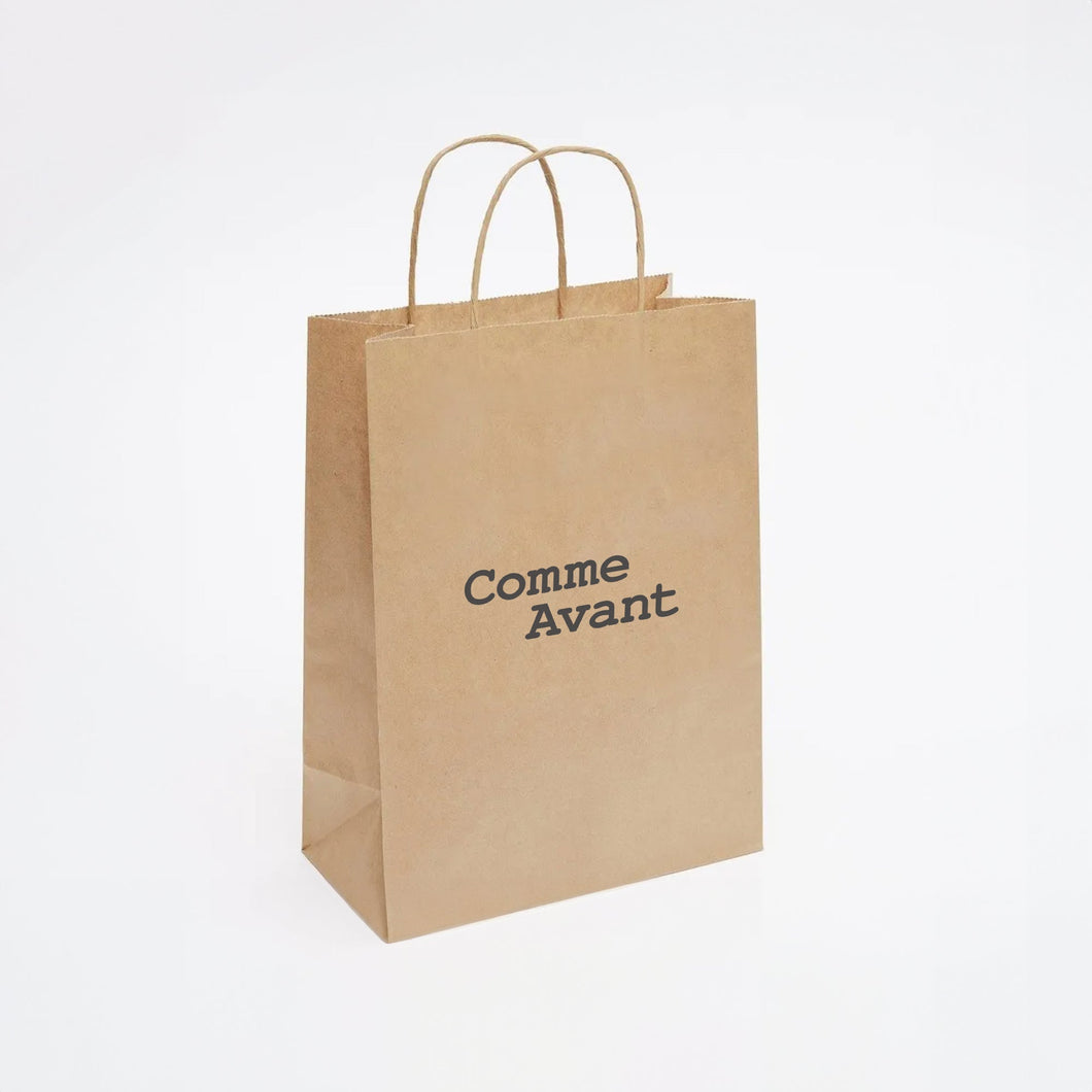 Sac kraft Comme Avant - Lot de 5