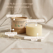 Charger l'image dans la galerie, Après-shampoing solide à l'huile de Chanvre - Parfum figue &amp; lait de coco - Version 3
