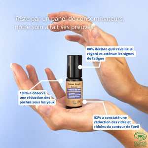 test d'usage sur le sérum contour des yeux comme avant avis des consommateurs