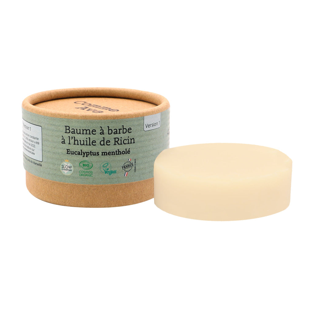 Baume À Barbe Lhuile De Ricin - Version 1 Eucalyptus Mentholé Soin Homme