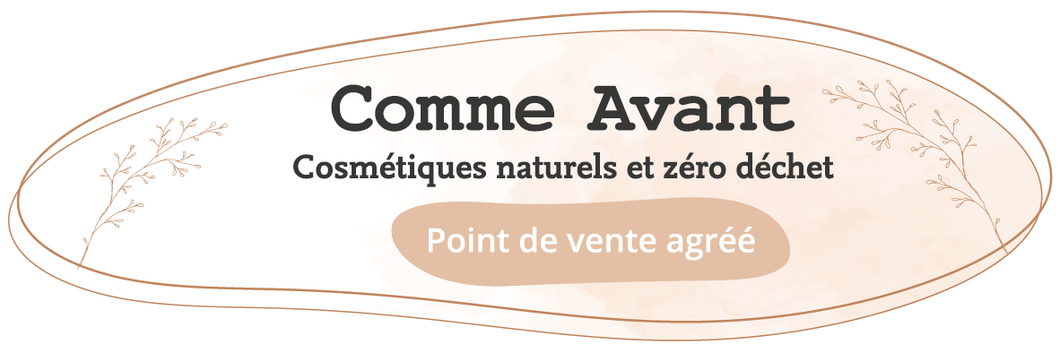 Sticker Comme Avant - 150x50 mm