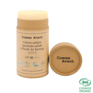 Crème Solaire Minérale Solide Spf50 À Lhuile De Karanja