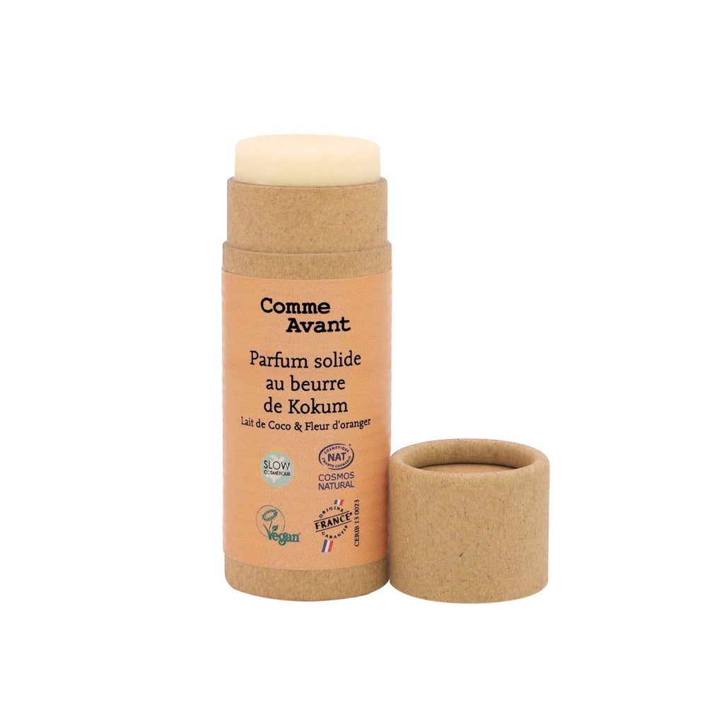Parfum Solide Sucré Au Beurre De Kokum - Version 1 Lait Coco & Fleur Doranger Parfum